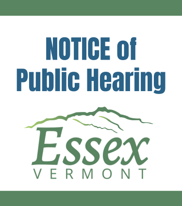 Notice of Public Hearing