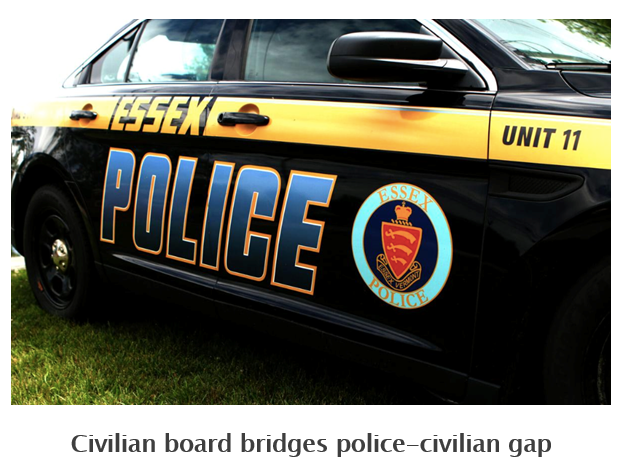 Civilian board bridges police-civilian gap