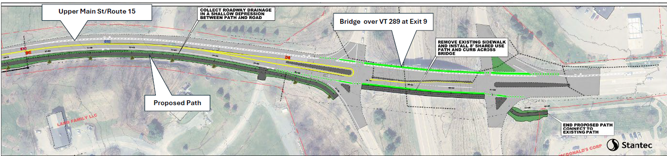VT 15 Shared Use Path map 2
