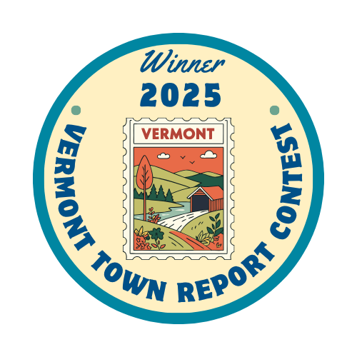 Badge Vermont Town Report Contest Winner